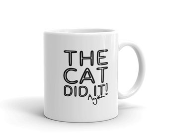 Cat Lover Mug, Style (3) | Coffee Mug, Travel Mug, Funny Quote Mugs,Birthday Gift For Men & Women