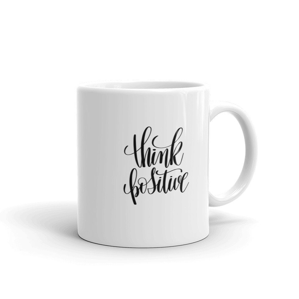 Calligraphy Lettering Mug Quote 165 Coffee Mug Saying Etsy