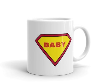 Funny taza de superhéroe Comic tazas personalizadas para el bebé / taza de café, taza de viaje, tazas de cita divertida, regalo de cumpleaños para los hombres y las mujeres