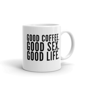 Kaffeebecher - Leben gute Sex Becher, einzigartige Kaffeebecher, Neuheit Kaffeetasse, Geschenk-Idee