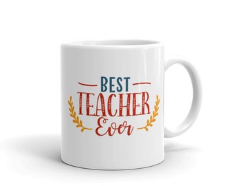 Lehrer-Becher - bester Lehrer überhaupt, lustige Schule Lehrer Becher Kaffeetasse
