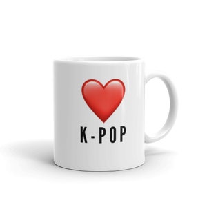 Musik - K Pop Liebe Becher, einzigartige Kaffeebecher, Neuheit Kaffeetasse, Geschenk-Idee