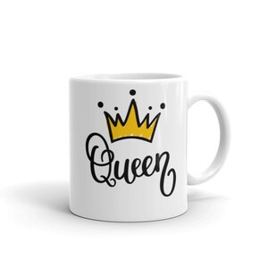 Caneca Queen Mulheres Queen Cup, Canecas de Café Exclusivas, Xícara de Café Novidade, Idéia de Presente