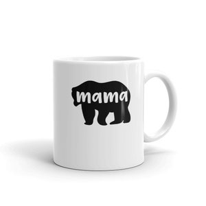 Family Bear Mama Mug / Best Mom Mug / Family Gifts / Mother Mug