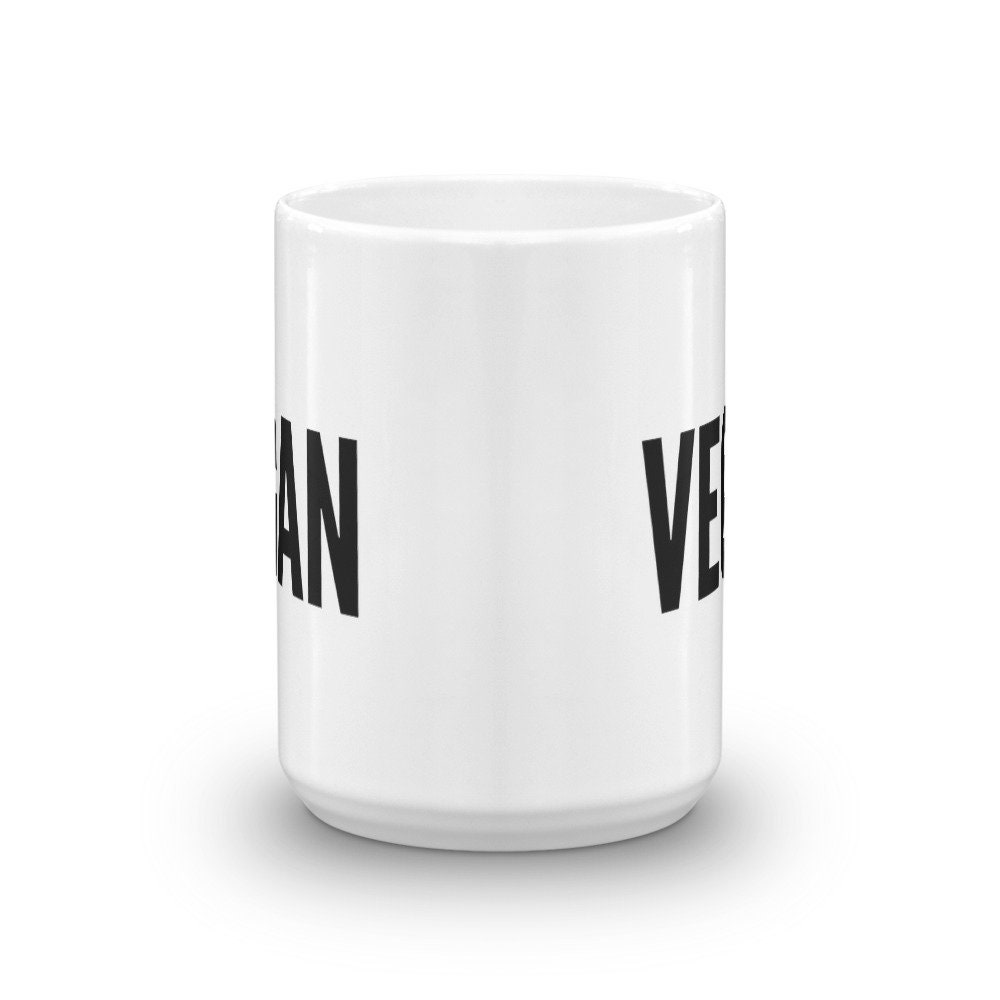 Food Vegan Mug, Unique Coffee Mugs, Novelty Coffee Cup, Gift Idea Etsy UK