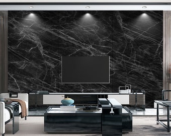 Marble Wallpaper Modern Beautiful Wall Mural for Living Room Bedroom Entryway or Cafe