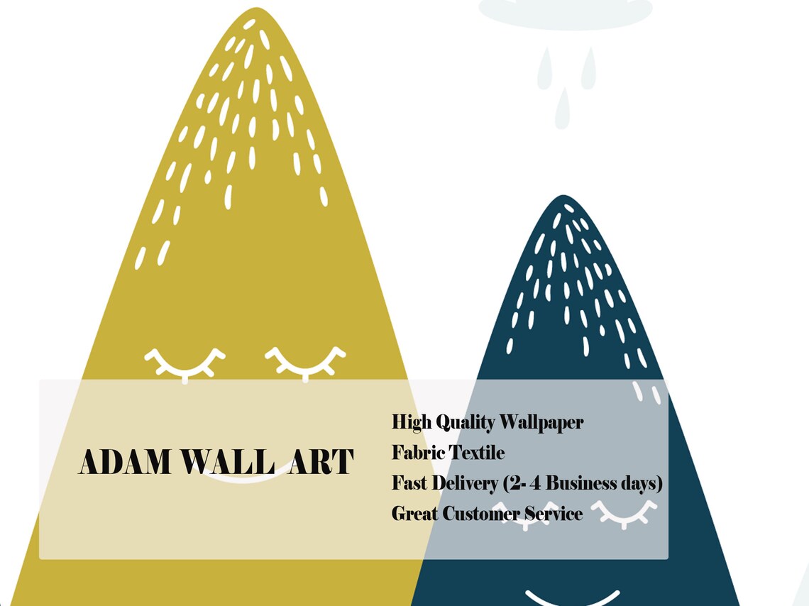 Baby Room Wallpaper Wall Mural for Kids Removable Wall Paper | Etsy