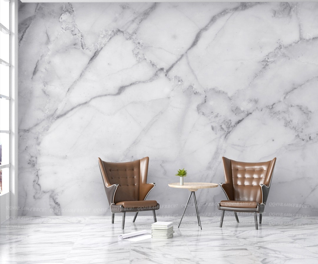 Marble Wall Mural 3d Embossed Beautiful Wallpaper for Living Room