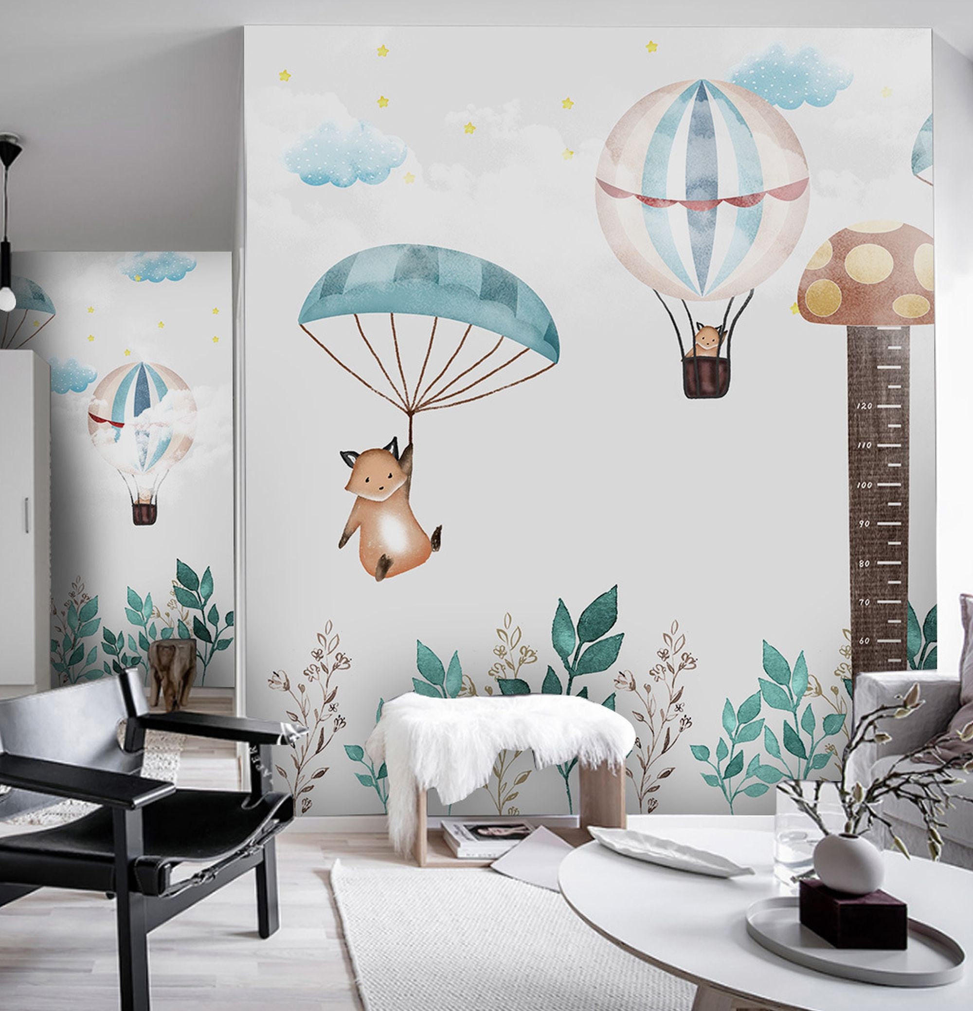Child Room Wallpaper Nursery Wall Mural Baby Room Decoration Etsy