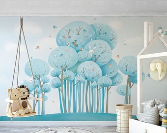 Big Flowers 3D Effect Wallpaper Wall Mural for Beautiful - Etsy