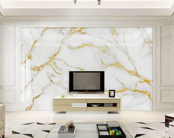 Marble Wallpaper Modern Beautiful Wall Mural for Living Room Bedroom Entryway or Cafe (MW4)