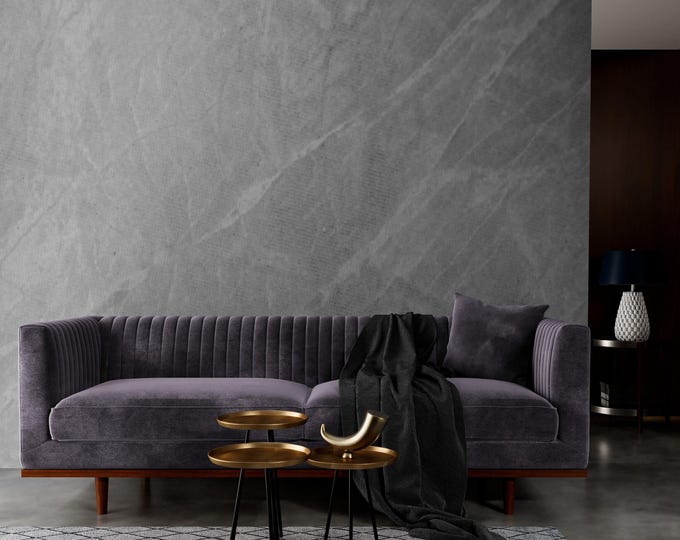 Marble Wallpaper , Peel and Stick or Traditional Wallpaper Mural, Modern Dark Wallpaper for Living Room Bedroom Entryway or Cafe