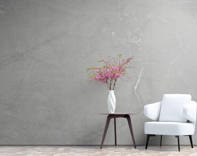 Marble Wallpaper , Peel and Stick  Mural, Modern Dark Wallpaper for Living Room Bedroom Entryway or Cafe