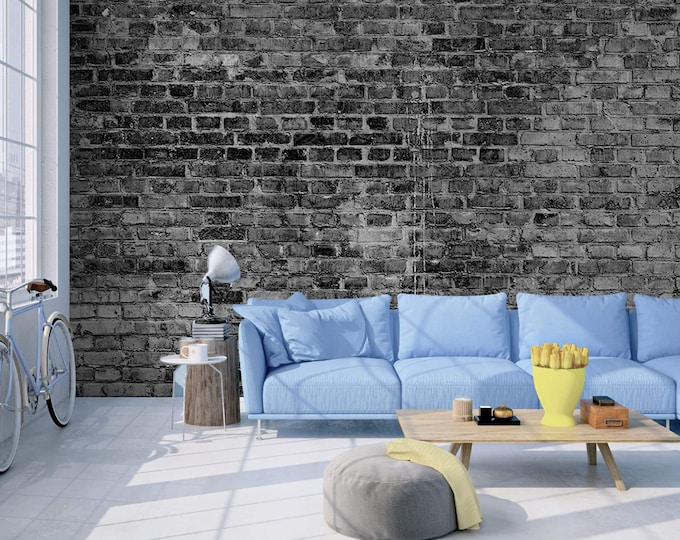 Brick Wallpaper Beautiful Wall Mural for Living Room Bedroom Entryway or Cafe (AB12)