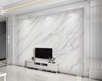 Marble Wallpaper Modern Beautiful Wall Mural for Living Room Bedroom Entryway or Cafe (MW1)