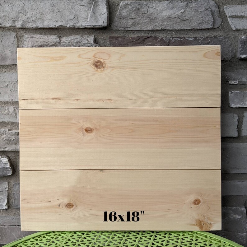 Wood Craft Boards Wood Blanks Pine Boards Craft Supplies Etsy