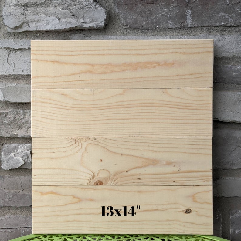 Wood Craft Boards Wood Blanks Pine Boards Craft Supplies Etsy