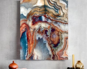 Geode Gallery Wrapped Canvas Art