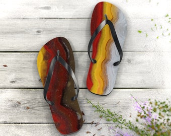 Agate Flip Flops