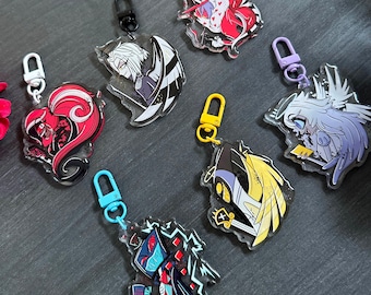 HAZBIN HOTEL acrylic keychain, charms PART 2