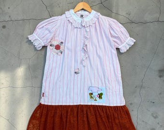 I’m changing and you keep staying the same repurposed peasant dress