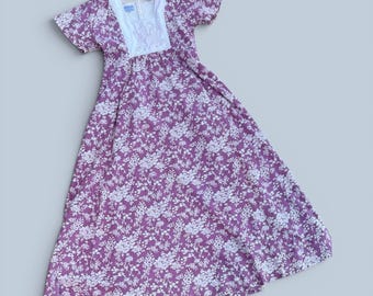 vintage bohiemien floor length dress