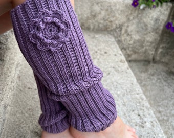 Leg warmers cuffs