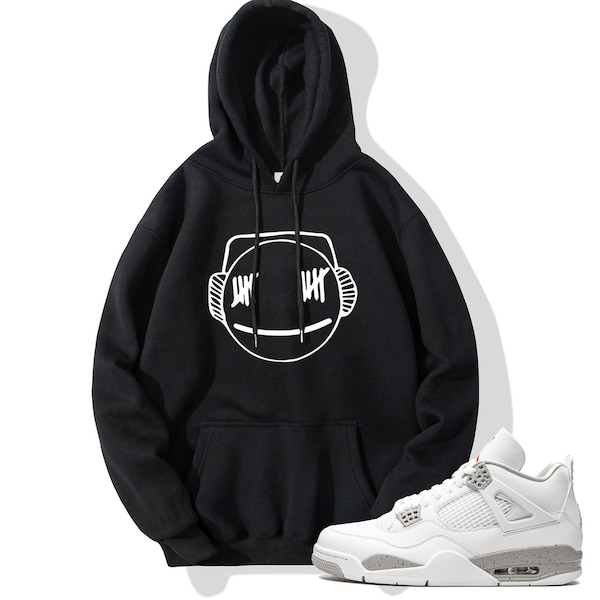 Nouveau Dream Hoodie dream cosplay Dream Team SMP Sweatshirt Match AIR Jordan 4 rétro Blanc Oreo Minecraft Unisexe hoodie