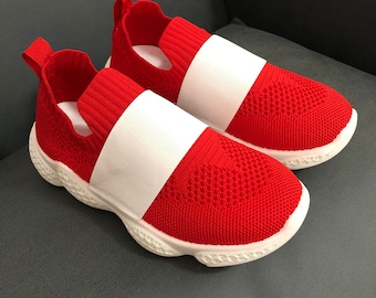 Sonic shoes for Kids' speed sneakers Hedgehog Fast custom cosplay running shoes with Bonus Rings