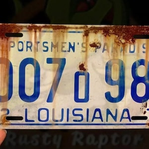 Distressed Jaws Amity Shark Prop License Plate Metal