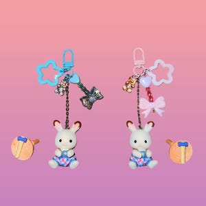 Calico Critters Keychain | Sylvanian Families | Cute Keychain | Calico Critter