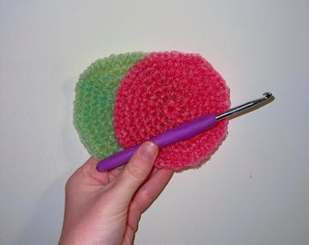Crochet Dish Scrubber Pattern: Intermediate Level (PDF Pattern)