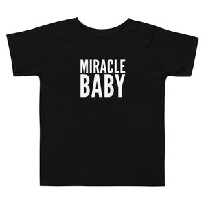 Baby Unisex - Mircle Baby Toddler Shirt,  Kids T-shirt, Toddler T-shirt, Baby Tops & Tees, Gift Idea
