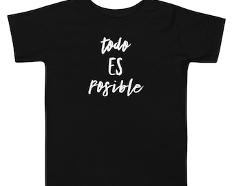 Spanish Motivational Quote 47 Toddler Shirt,  Kids T-shirt, Toddler T-shirt, Baby Tops & Tees, Gift Idea