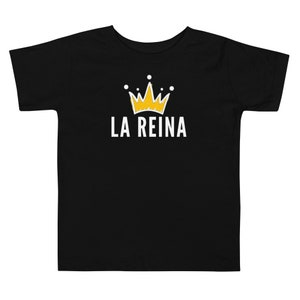 Baby Girl - La Reina Spanish Queen Toddler Shirt,  Kids T-shirt, Toddler T-shirt, Baby Tops & Tees, Gift Idea