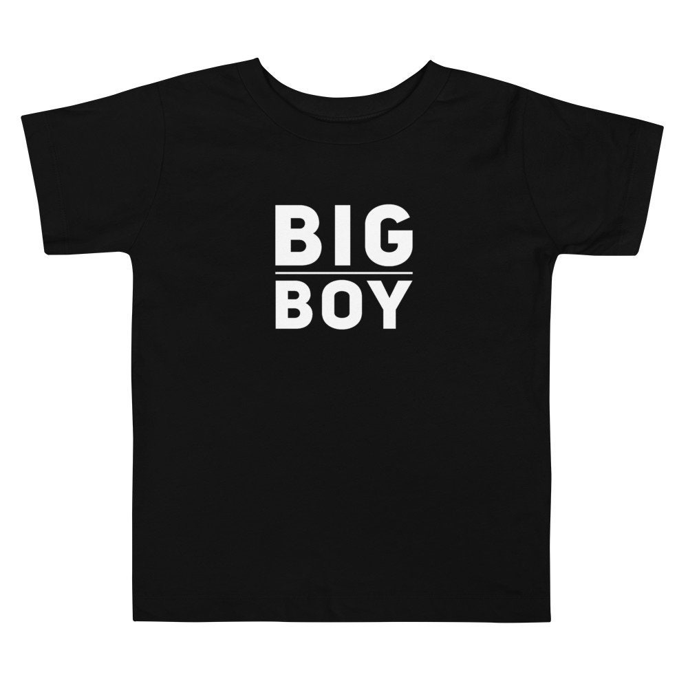 Baby Boy - Big Boy Toddler Shirt,  Kids T-shirt, Toddler T-shirt, Baby Tops & Tees, Gift Idea