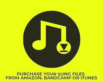 ADD On Buy Your Music Amazon Itunes or Bandcamp Song Files for Your Mixtape Custom Vinyl Or CD  read listing description For DETAILS