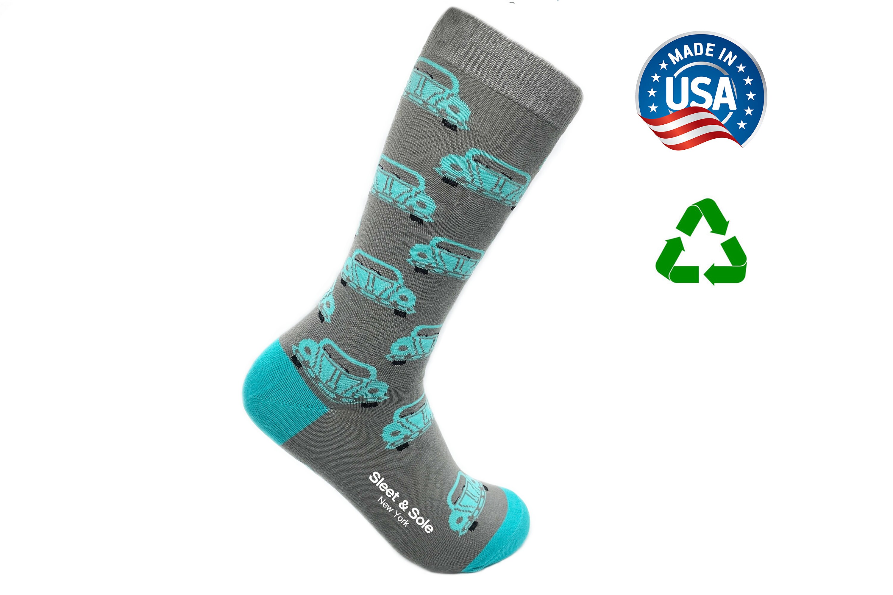 Beetle Car Socks Eco Friendly Recycled Socks Gift Ideas - Etsy