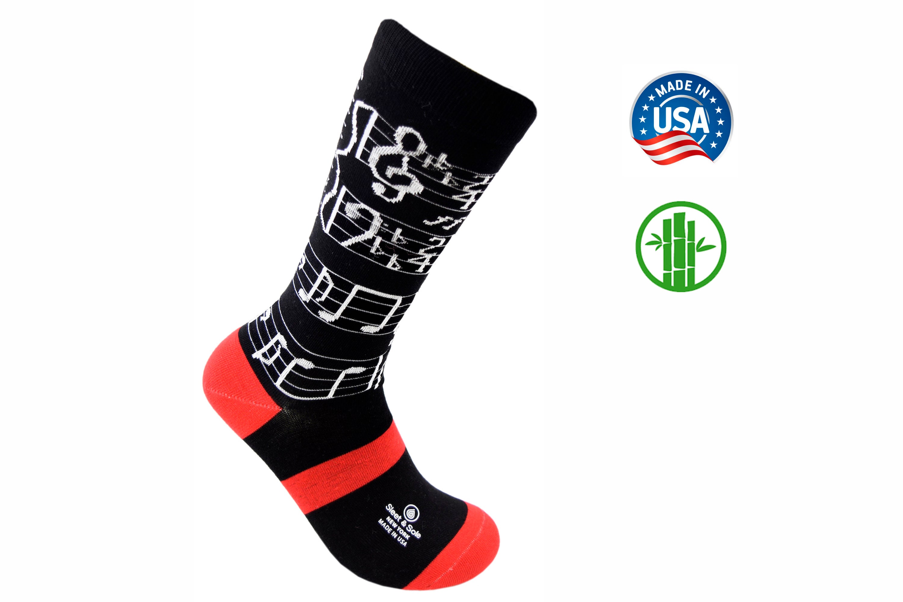 Bamboo Socks Musical Socks Cool Socks Music Socks Sock Etsy UK