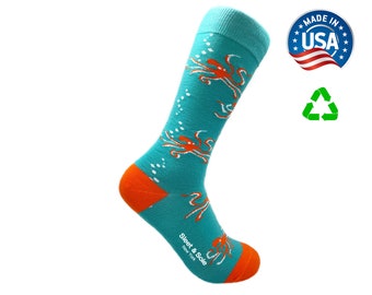 Kjaoi Girl Skirt Socks Uniform Octopus Skull and Fishes Women Tube Socks Compression Socks Kjaoi Girl Skirt Socks Uniform Octopus Skull and Fishes Women Tube Socks Compression Socks