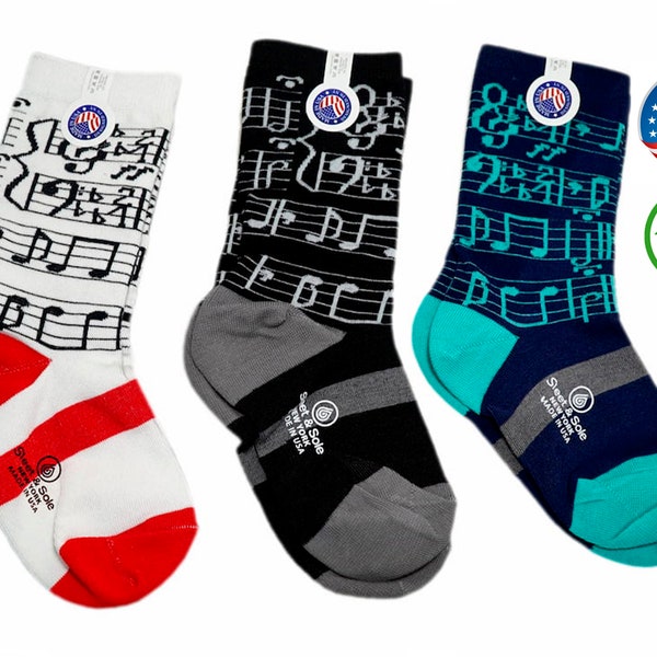 Music Socks Etsy