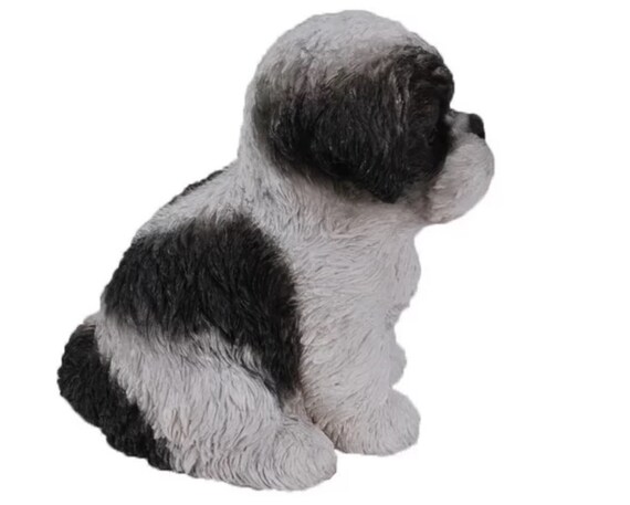 Shih Tzu Puppy Statue For Home Decor Garden Outdoor - Shih Tzu Garden Statue Uk Shih Tzu Puppy Statue For Home Decor Garden Outdoor - Shih Tzu Garden Statue Uk