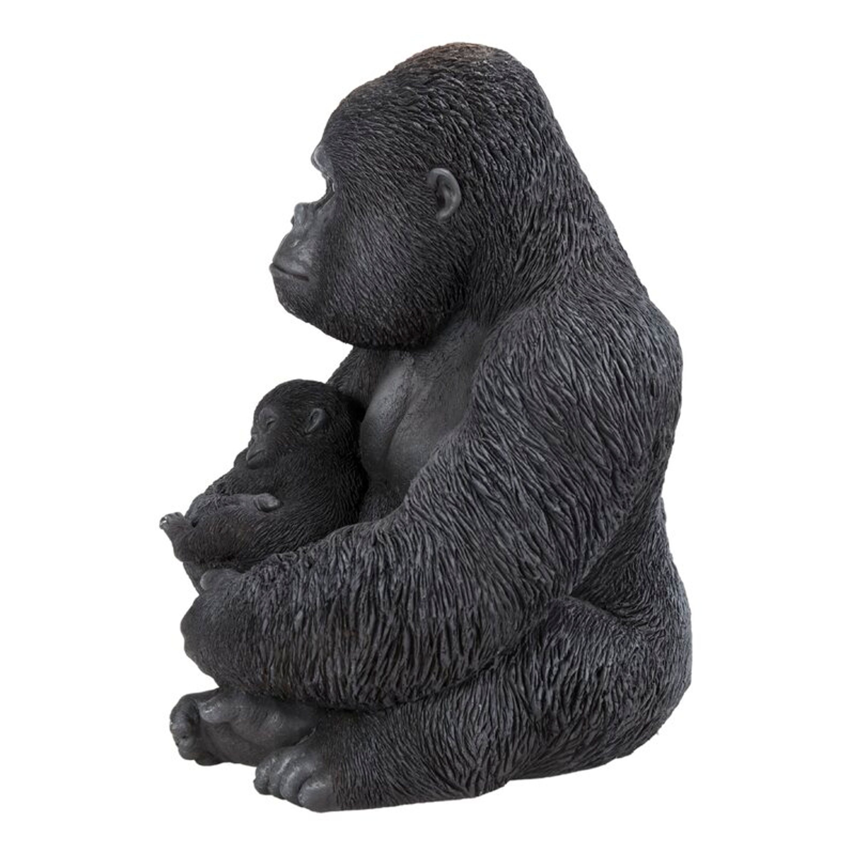 Gorilla with Baby Statue Realistic Large Animal Figurine Etsy