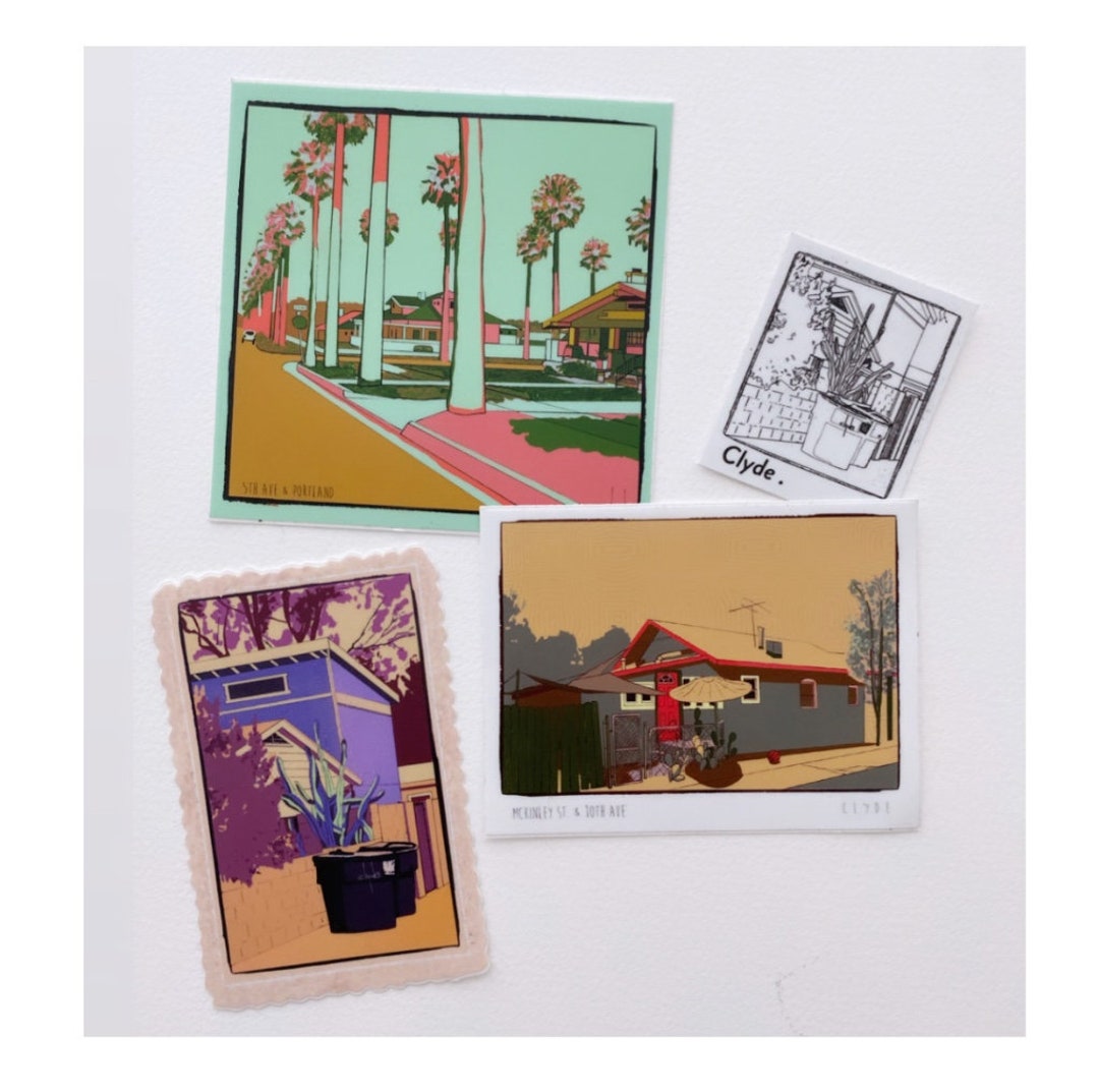 Downtown Phoenix Sticker Pack - Etsy