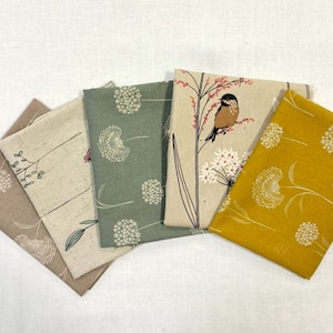 Pacote de tecido "Bestseller" quilting patchwork embalagem de presente 5 peças cada 50 cm x 70 cm