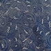 Fabric cotton meterware waves 'Vagues' ink blue 