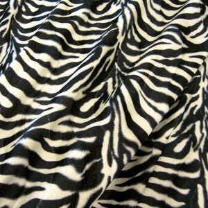 fabric zebra fur faux fur zebra faux fur soft