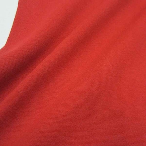 Cuff fabric jersey tubular fabric red Ökotex