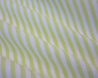 Bande de tissu tissu léger vert chaux blanche 4