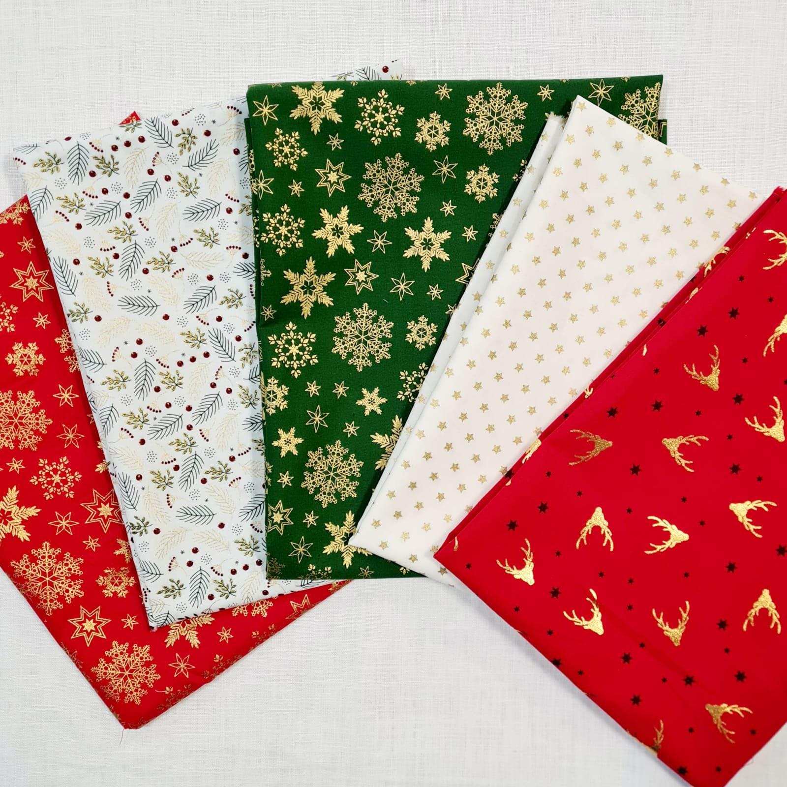 Patchworkstoffe weihnachten